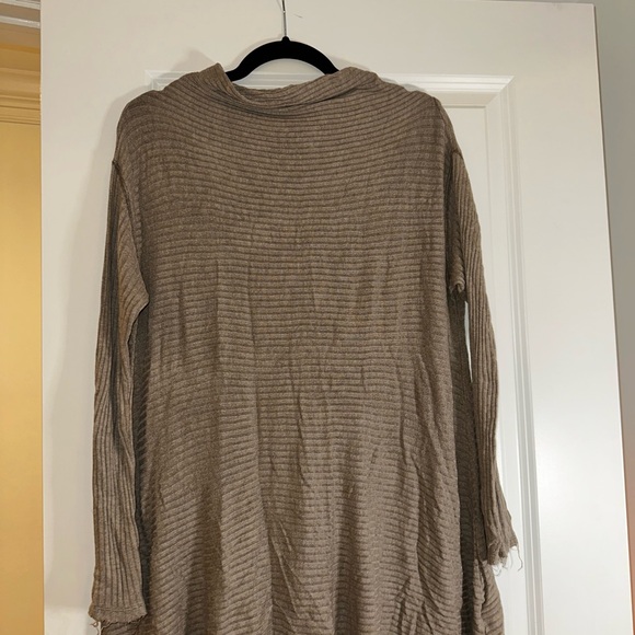 Free People Brown Cowl Neck Sweater - Picture 1 of 2